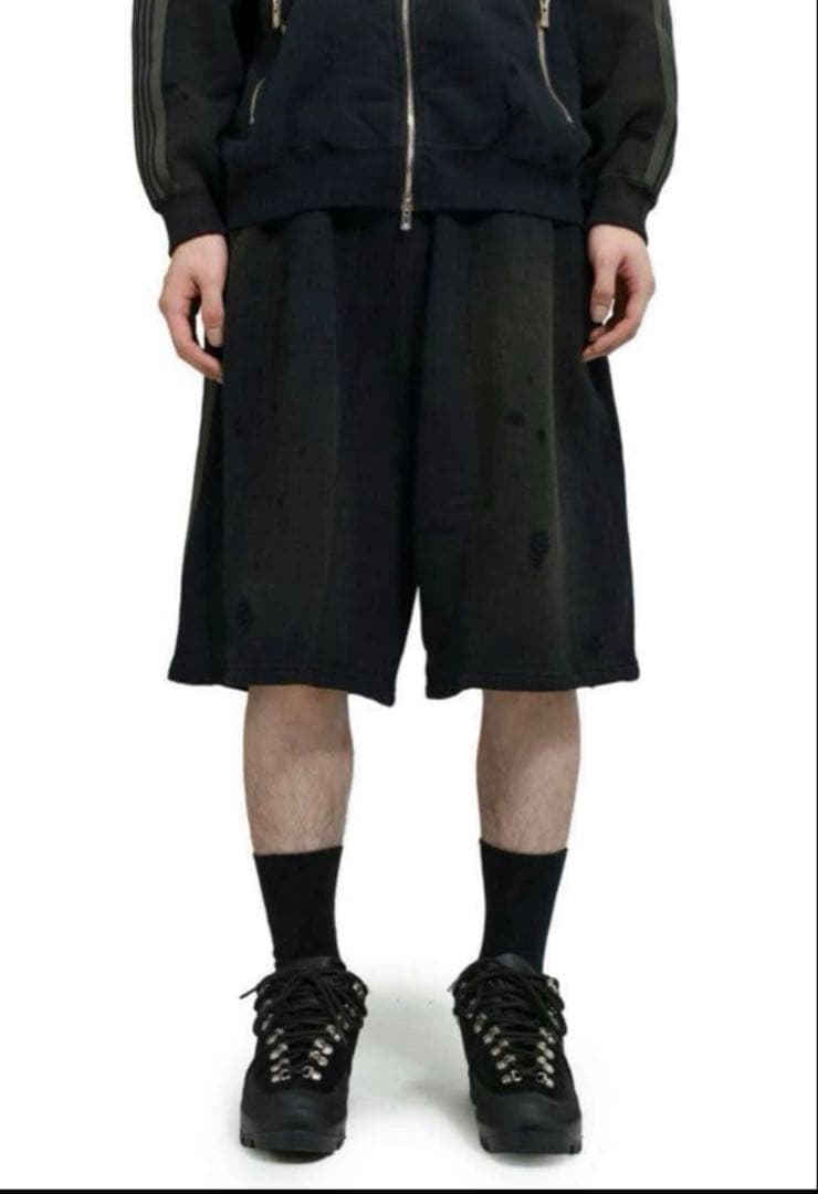 needles Nubian別注 H.D.TRACK SHORTS