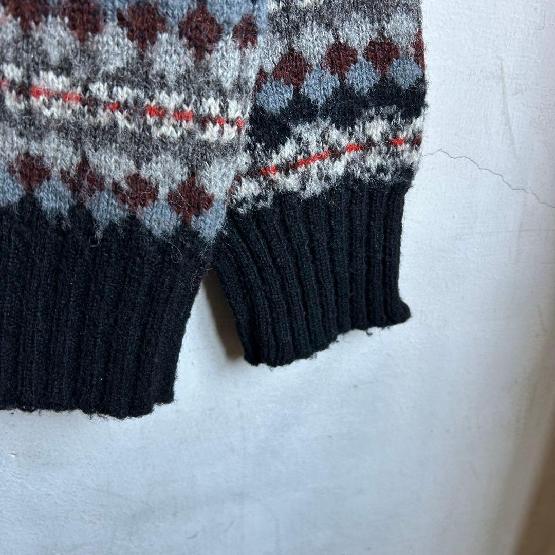 スコットランド製 JAMIESON'S フェアアイルニット ジャミーソンズ