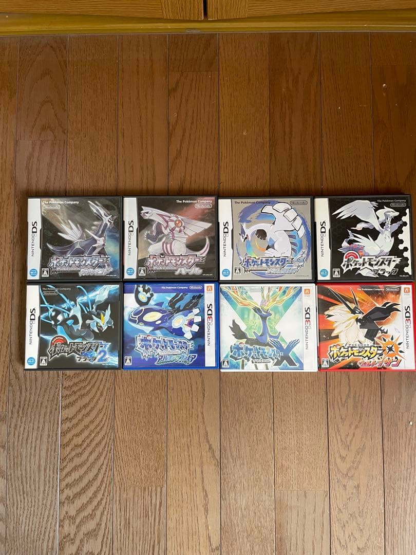 ポケットモンスター ゲームソフト 8本セット