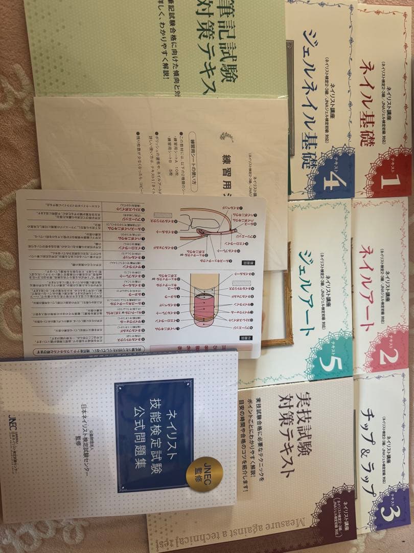 ユーキャン ジェルネイル検定2級 3級