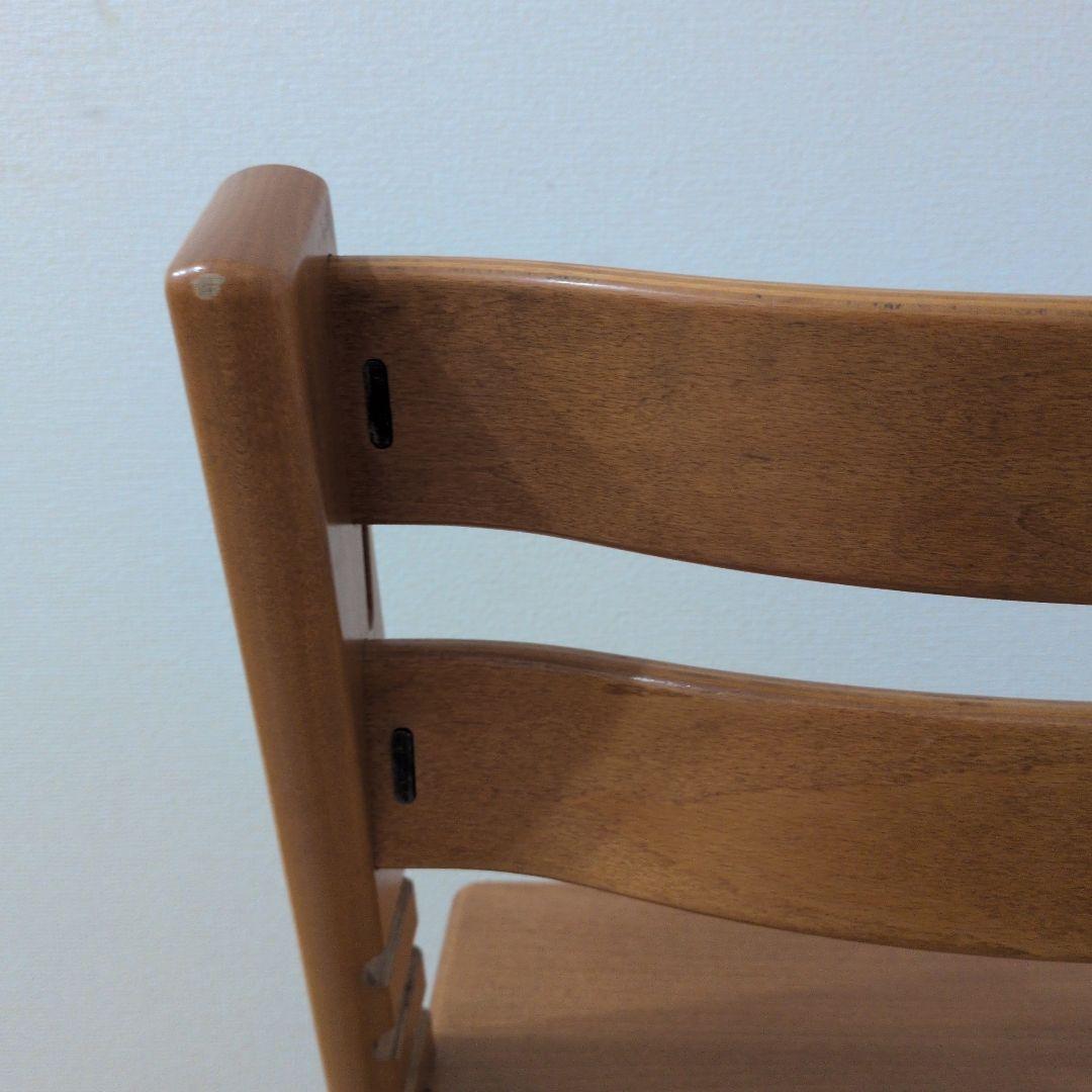 ＳＴＯＫＫＥ 値下げしました！！ 木製ハイチェア 高さ調整可能