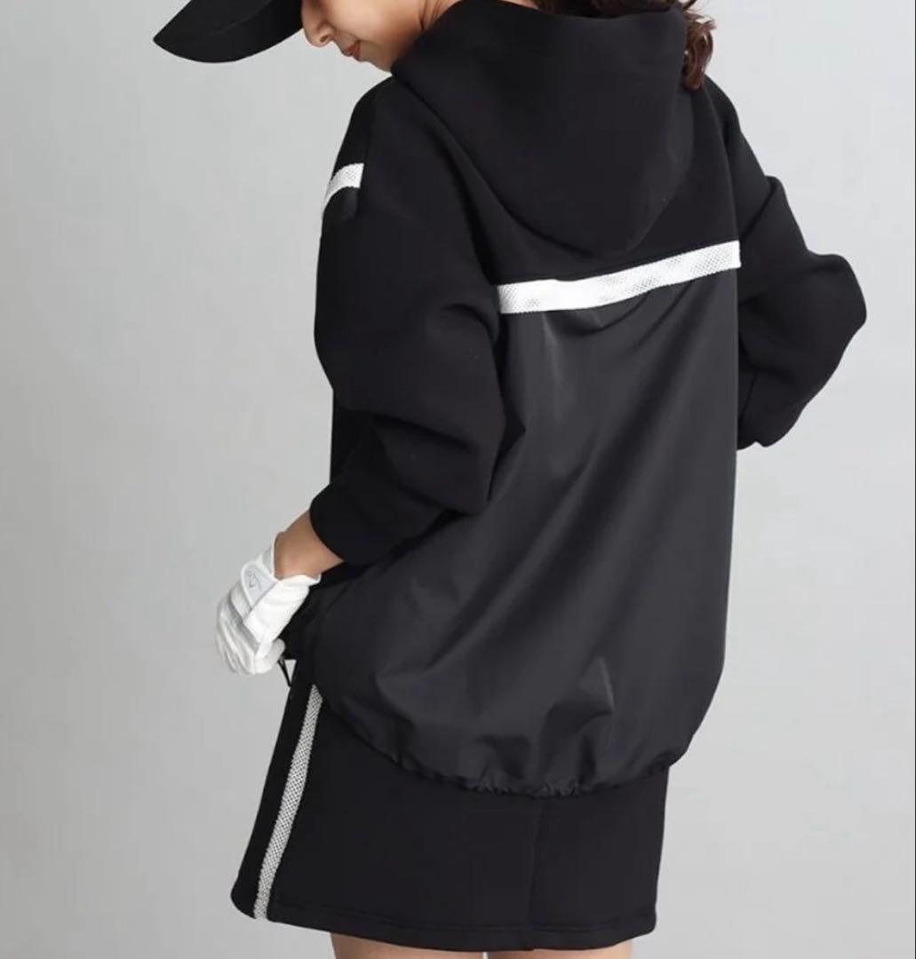 新品 ヤマダヤ ⭐︎スコットクラブサイドラインボンディングフーディー　ブラック