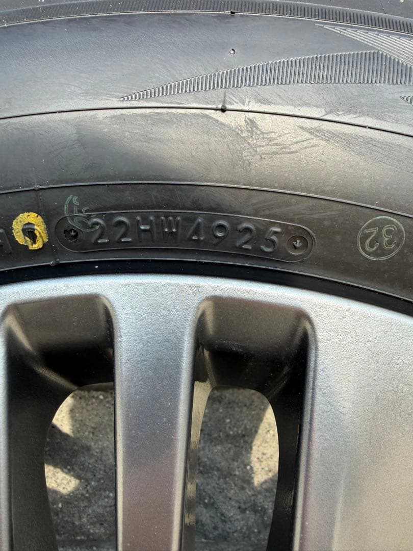 40 アルファード　純正タイヤ＆ホイールセット　新車外し