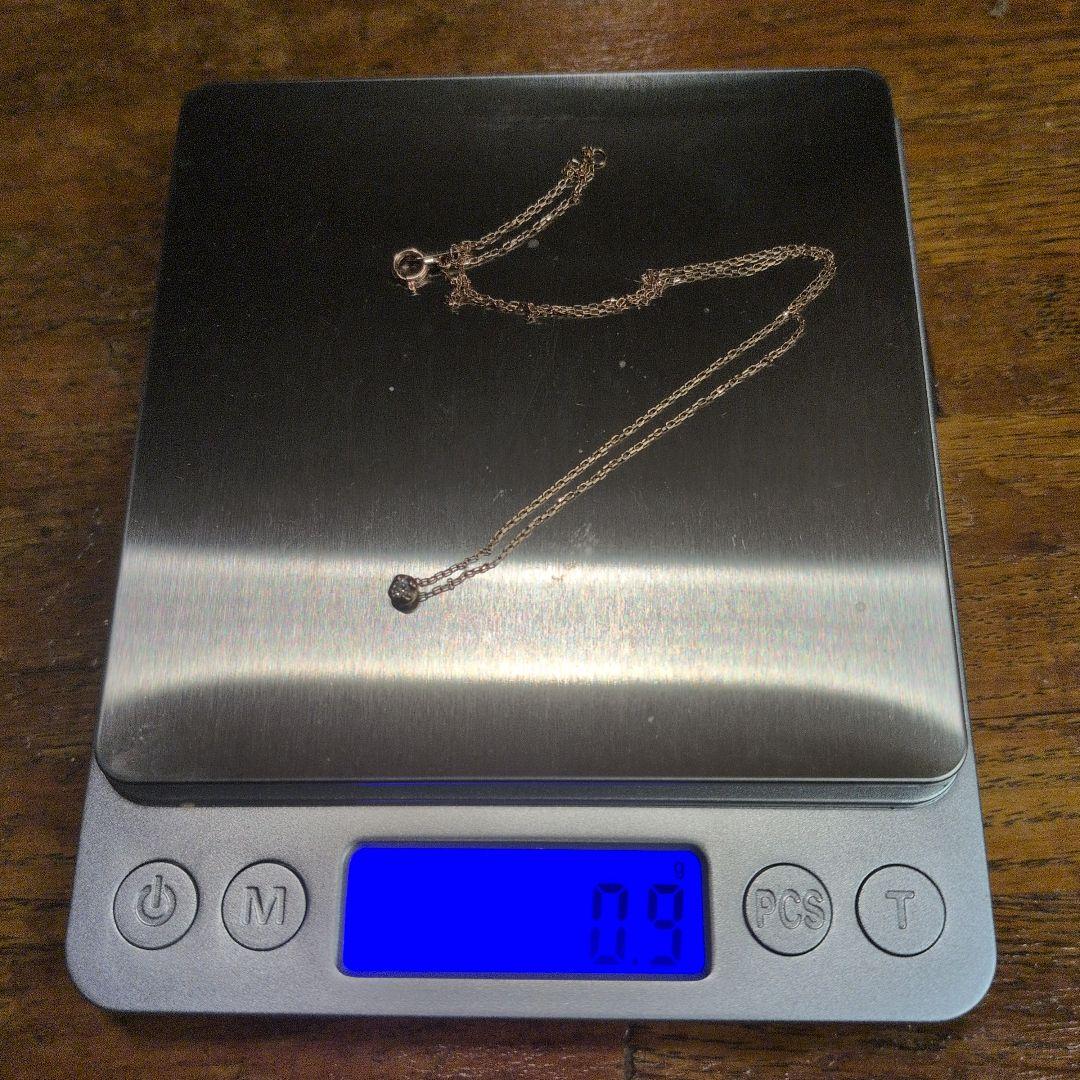 ダイヤモンドプチネックレス　K10 PG　ピンクゴールド