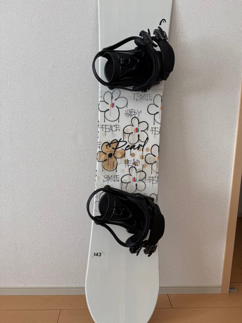 HEAD スノーボード ビンディングつき　143cm