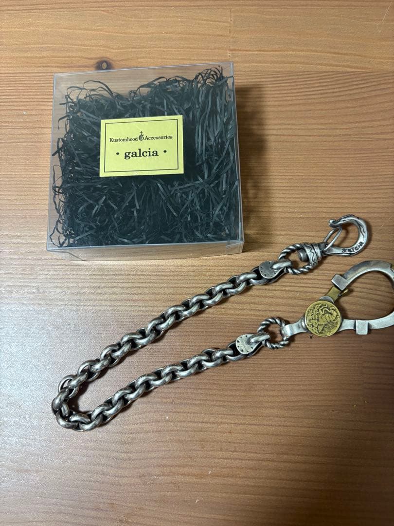 GALCIA ガルシア　ウォレットチェーン　シルバー　925 SILVER
