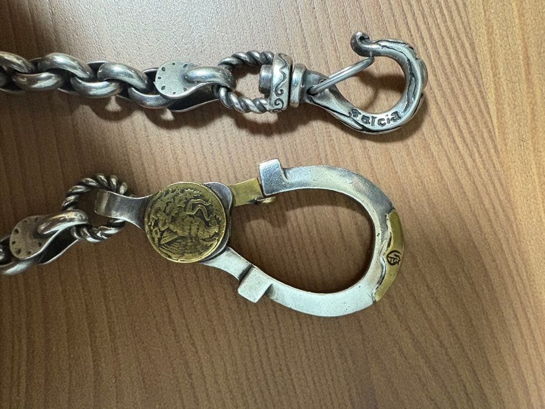 GALCIA ガルシア　ウォレットチェーン　シルバー　925 SILVER