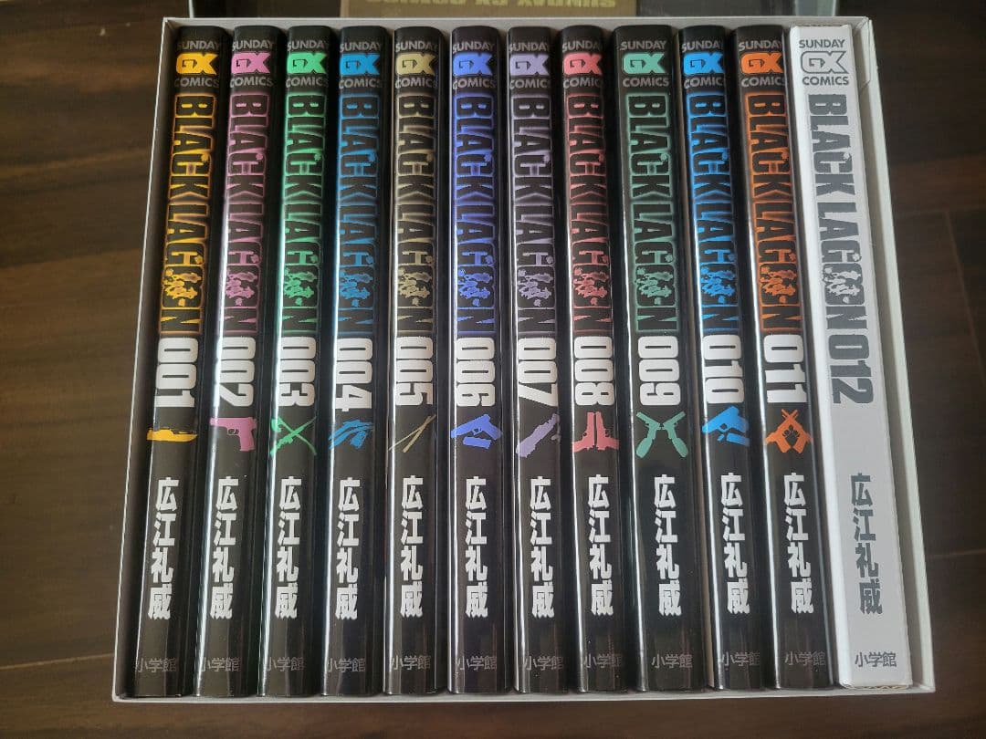 青年漫画 BLACK LAGOON 1-11 20th ANNIVERSARY BOX