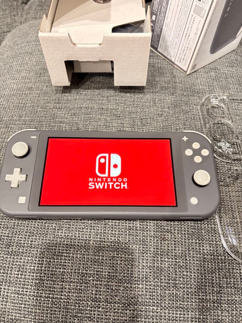 Nintendo Switch Lite グレー 本体 付属品付き