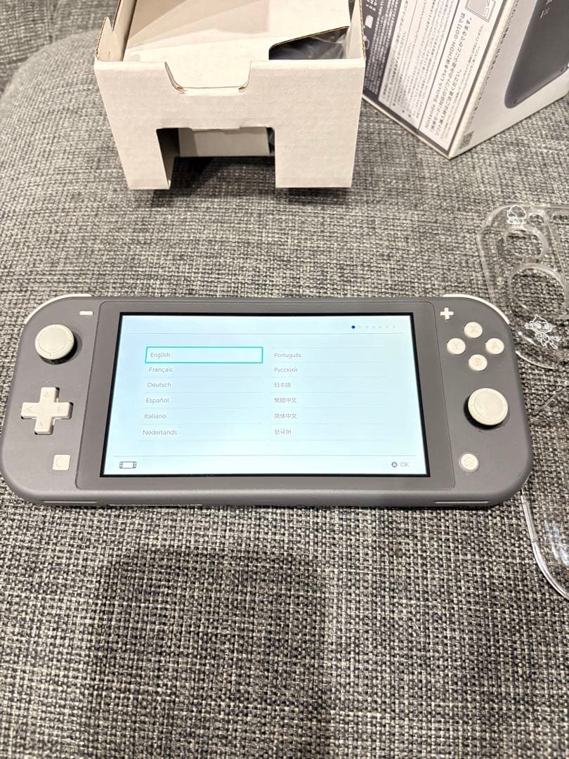 Nintendo Switch Lite グレー 本体 付属品付き