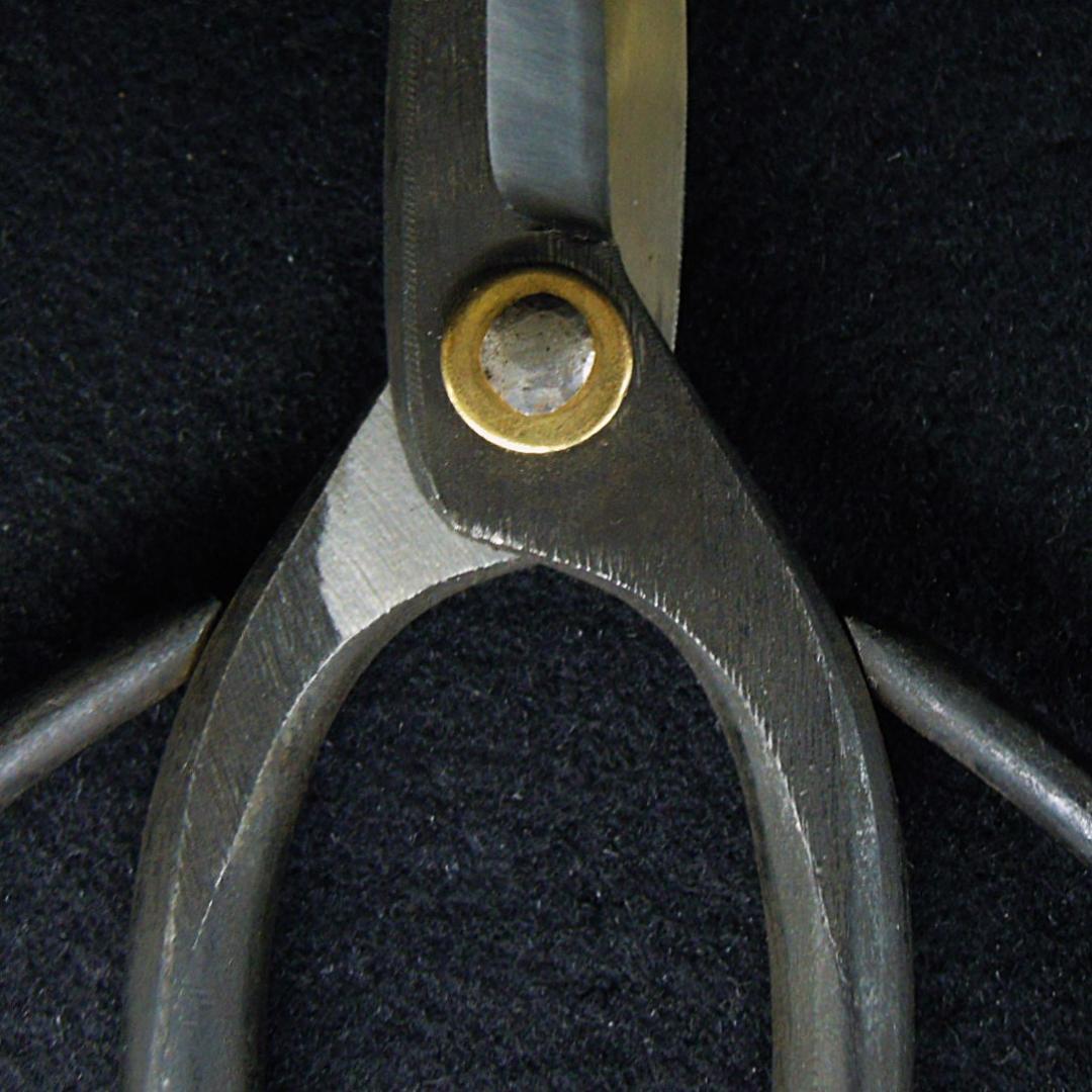 安重打刃物店 総火造 大久保鋏 無銘 未使用 192mm 新店舗移転時の整理品