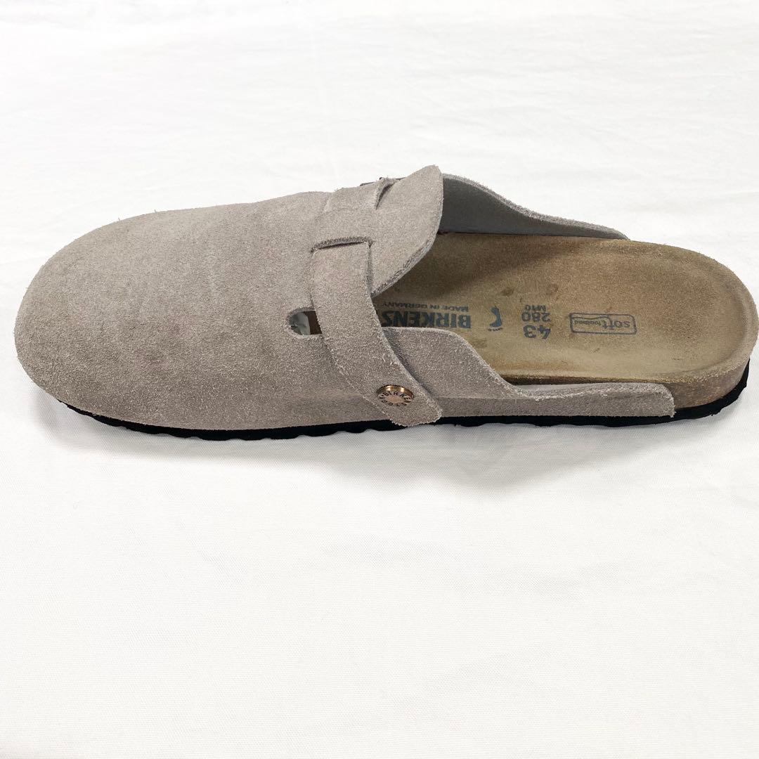 美品✨ BIRKENSTOCK ボストン スエード レザー トープ 43