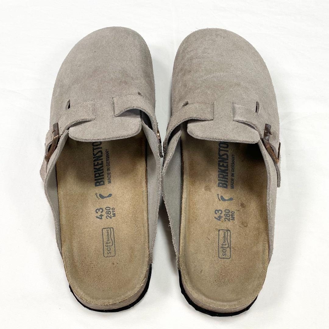 美品✨ BIRKENSTOCK ボストン スエード レザー トープ 43