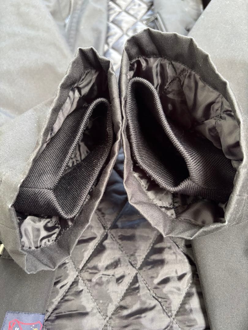 フクゾーFUKUZO ウィンドコート　ブラック