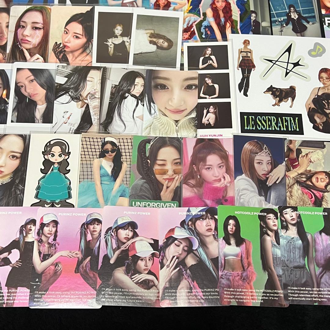 ルセラフィム lesserafim ユンジン トレカ ラキドロ 等 まとめ売り