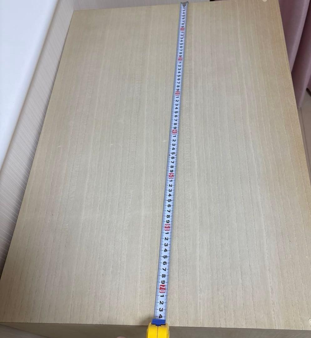 マールゼン　木製 （桐）3段チェスト キャスター付き