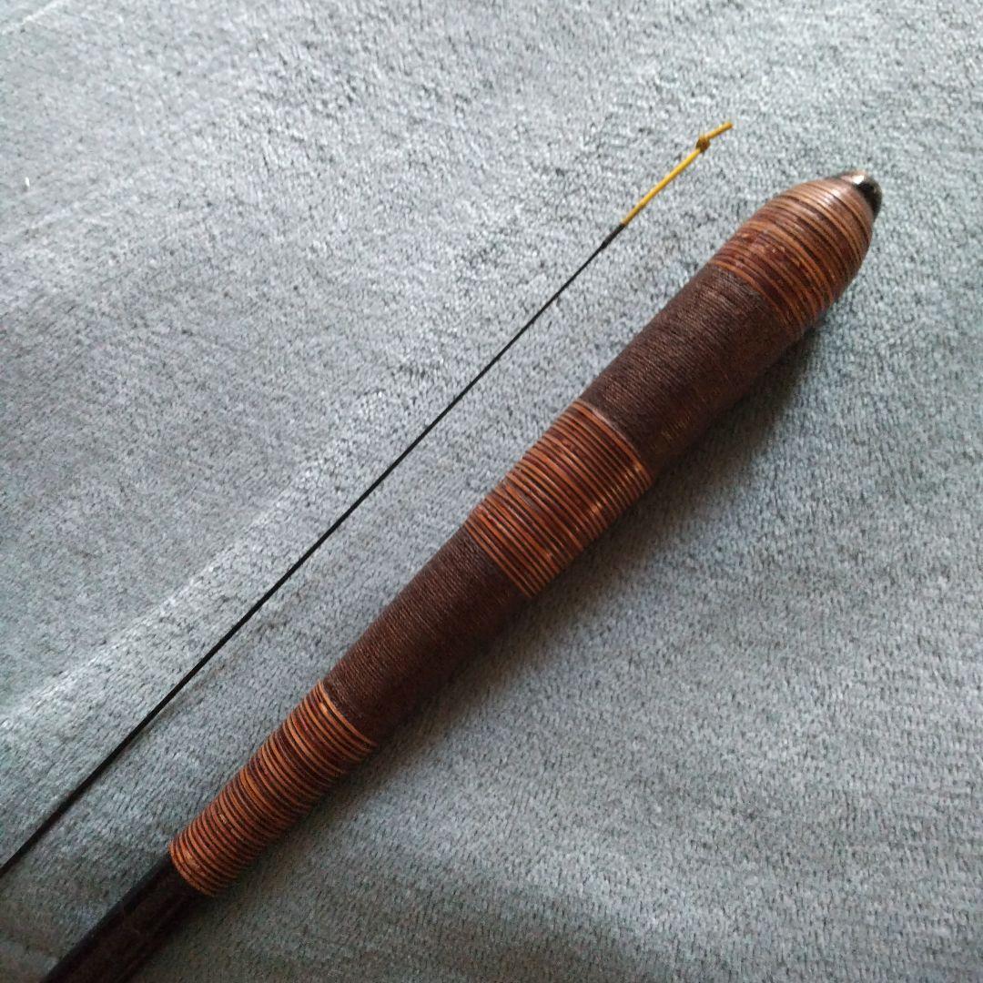 ★ヘラ竿【ジャンク品/実釣OK】★2本セット　朱紋峰先ぬけ15尺/品名不詳12尺