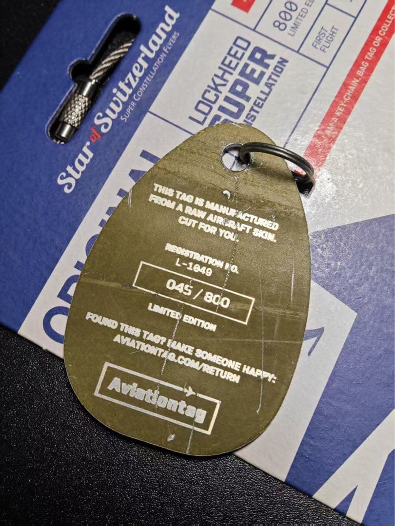 元米空軍 Aviationtag L-1049 史上唯一の異形