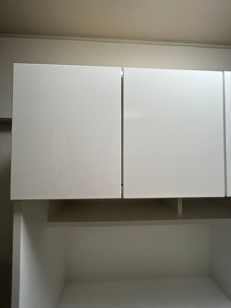 美品　ニトリ キッチンボード エトナ90KB WH/SI