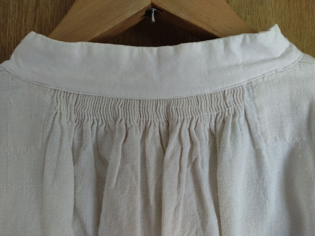 ◎最終値下げ◎ アンティーク　フレンチリネン　スモック