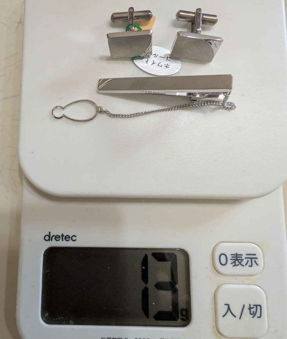K14 WG タイピンとカフス　新品