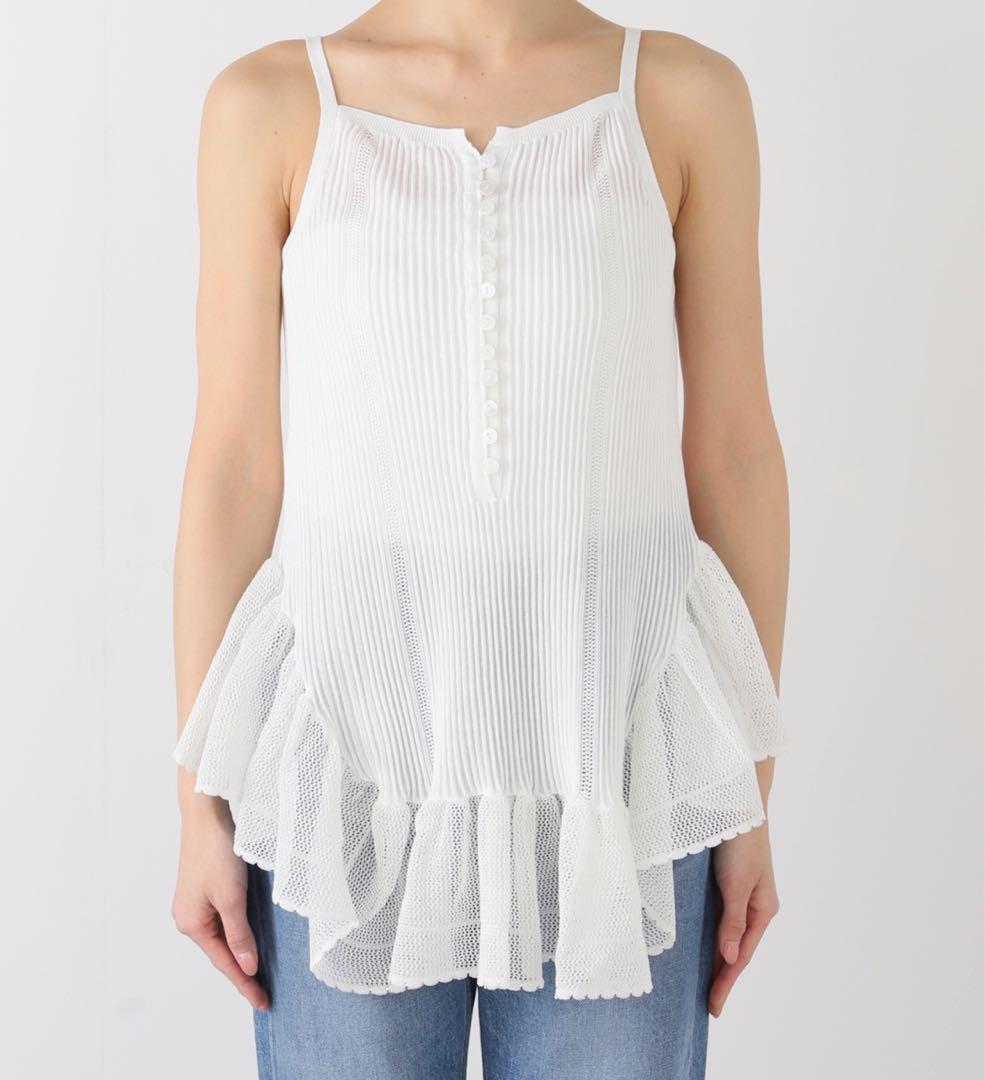 スローブイエナ　TGOR/トゴール フリル キャミソール