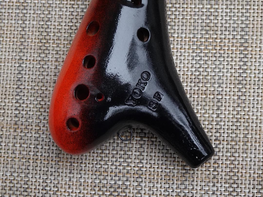 ＹＯＫＯオカリナ　ソプラノF管（レッド）