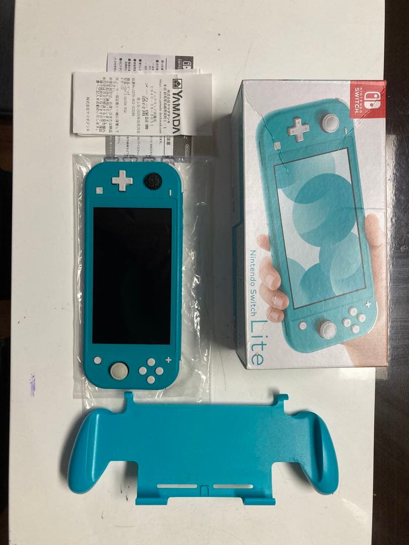 Nintendo Switch Lite ターコイズ　初期化済　ジャンク品