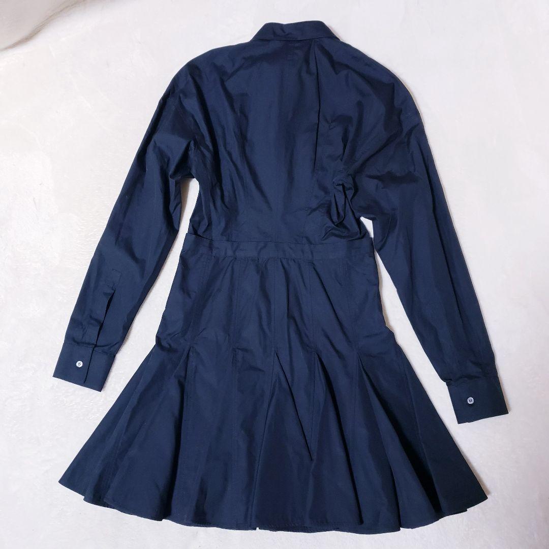 ヌメロヴェントゥーノ　ジッパー　ワンピース　ドレス　ミニワンピース　黒