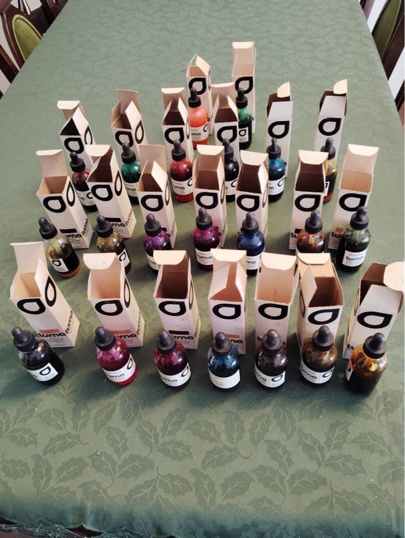 ヤ*の様 Luma アートインク カラーインク　多色セット　22色