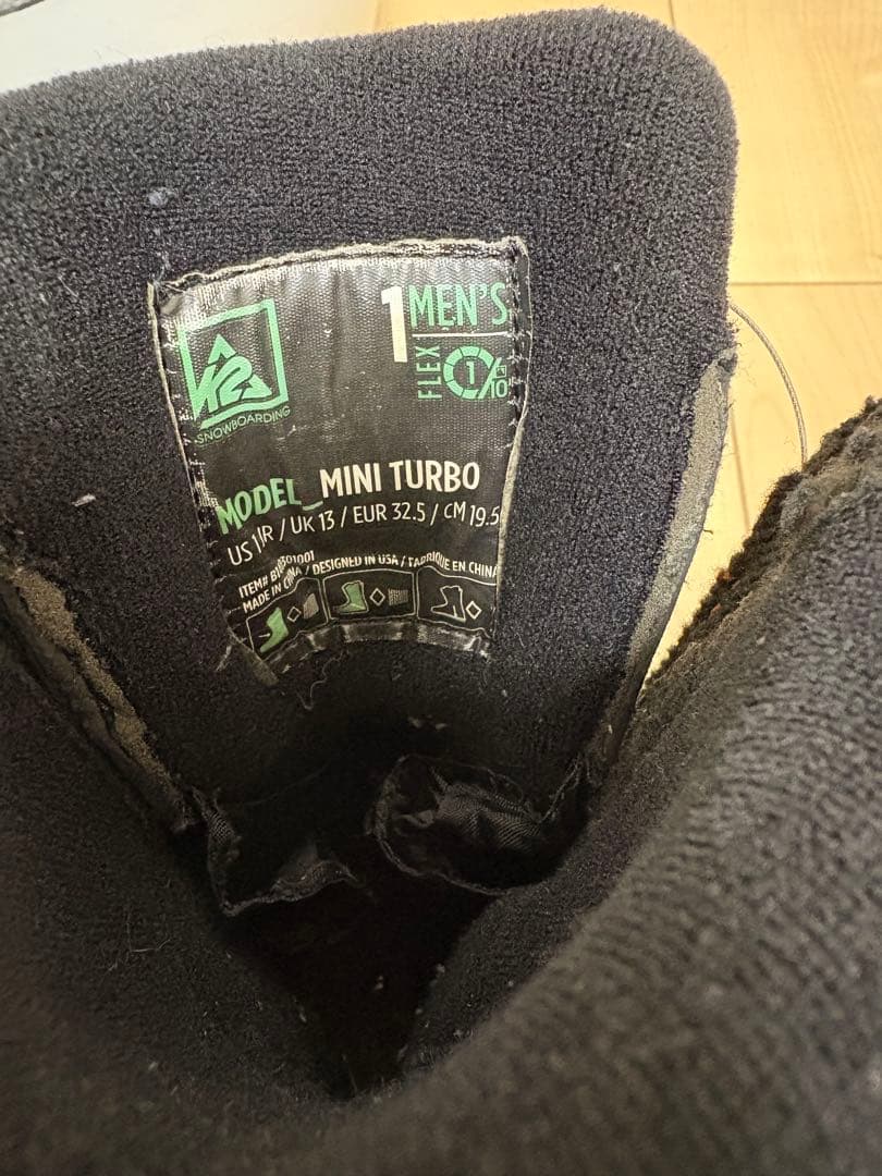 子供用スノボー、ビンディング、ブーツ 3点セット 男の子