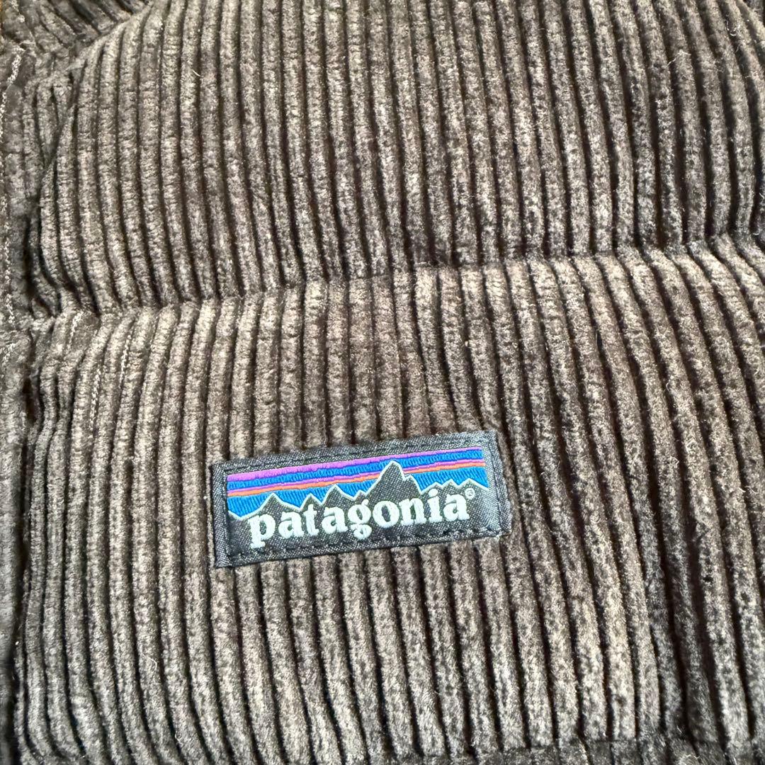 パタゴニア　リバーシブル・コットン・ダウン・ベスト (M) カラーＳＨＢＮ