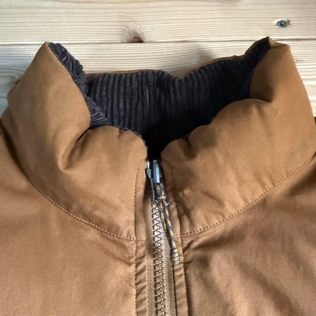 パタゴニア　リバーシブル・コットン・ダウン・ベスト (M) カラーＳＨＢＮ