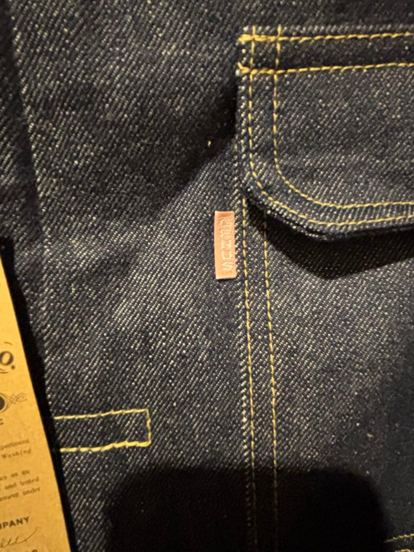 WAREHOUSE & CO. 2000XX W44 デニムジャケット　DSB