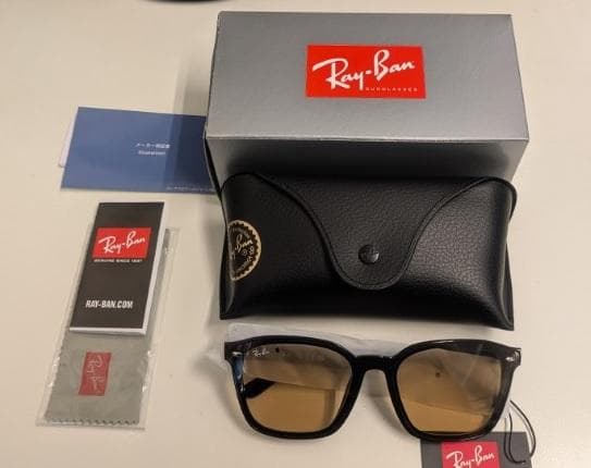 【新品】レイバン RB4392D 601-93 66サイズ ブラウン