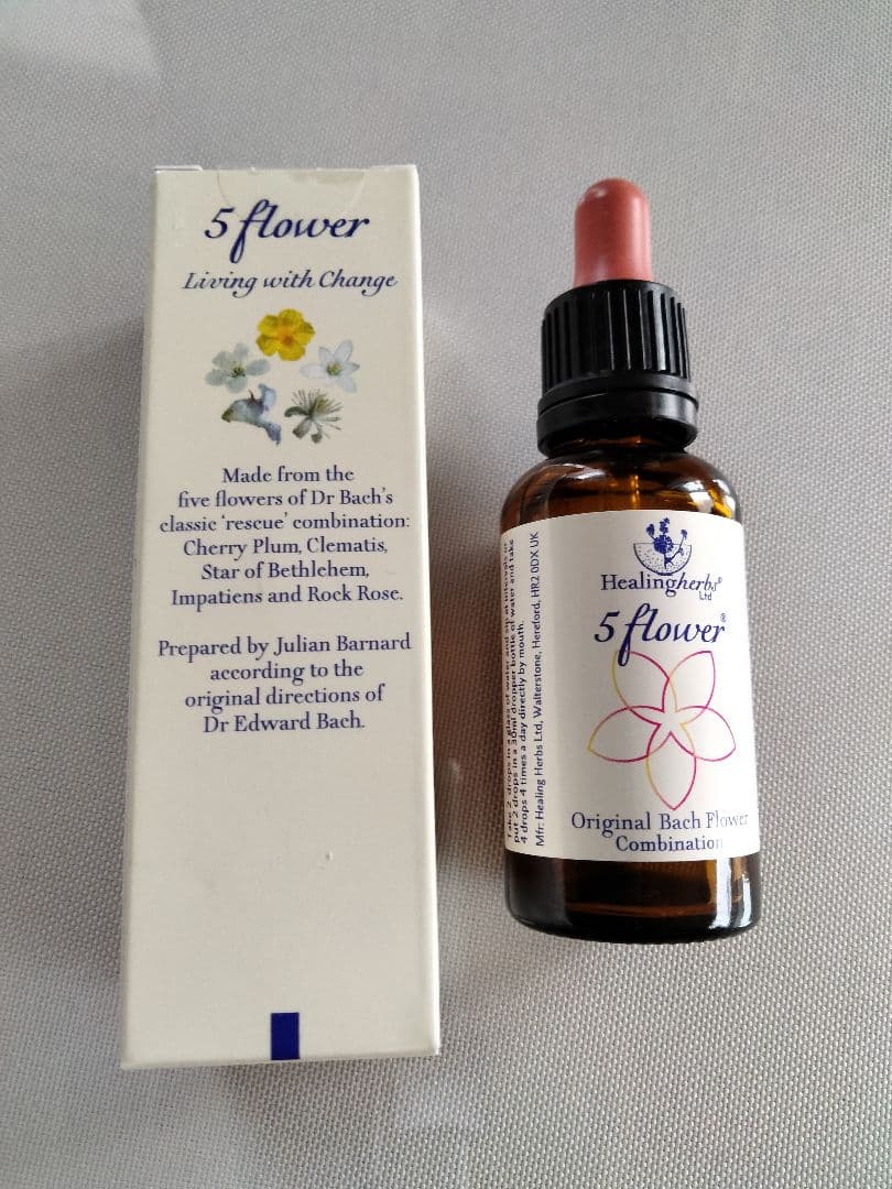 ココモコファイブフラワー３０ミリ３本ヒーリングハーブス社フラワーエッセンス