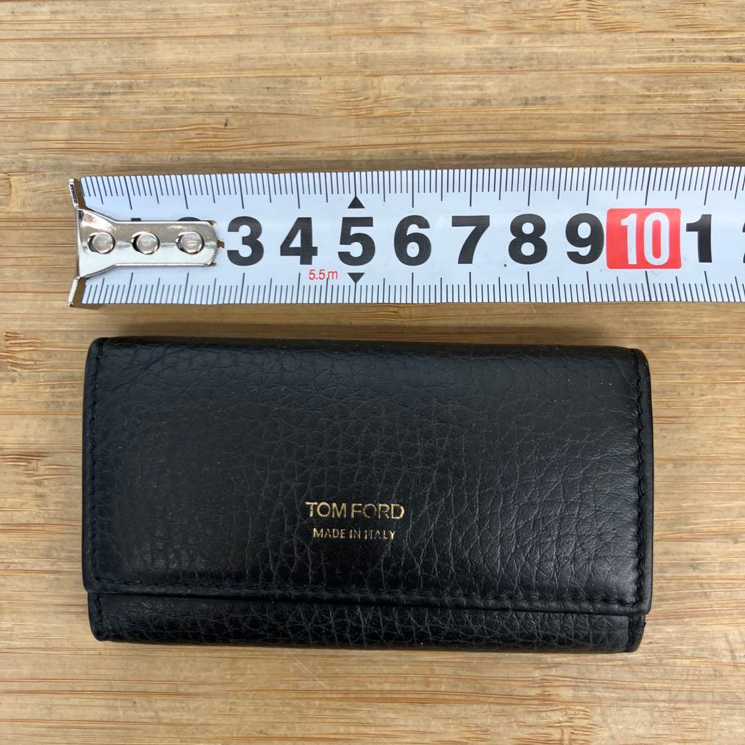 TOM FORD 黒 レザー キーケース