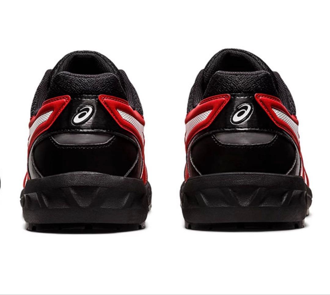 新品・未使用 アシックス 安全靴 ウィンジョブ CP113 レッド28.0cm