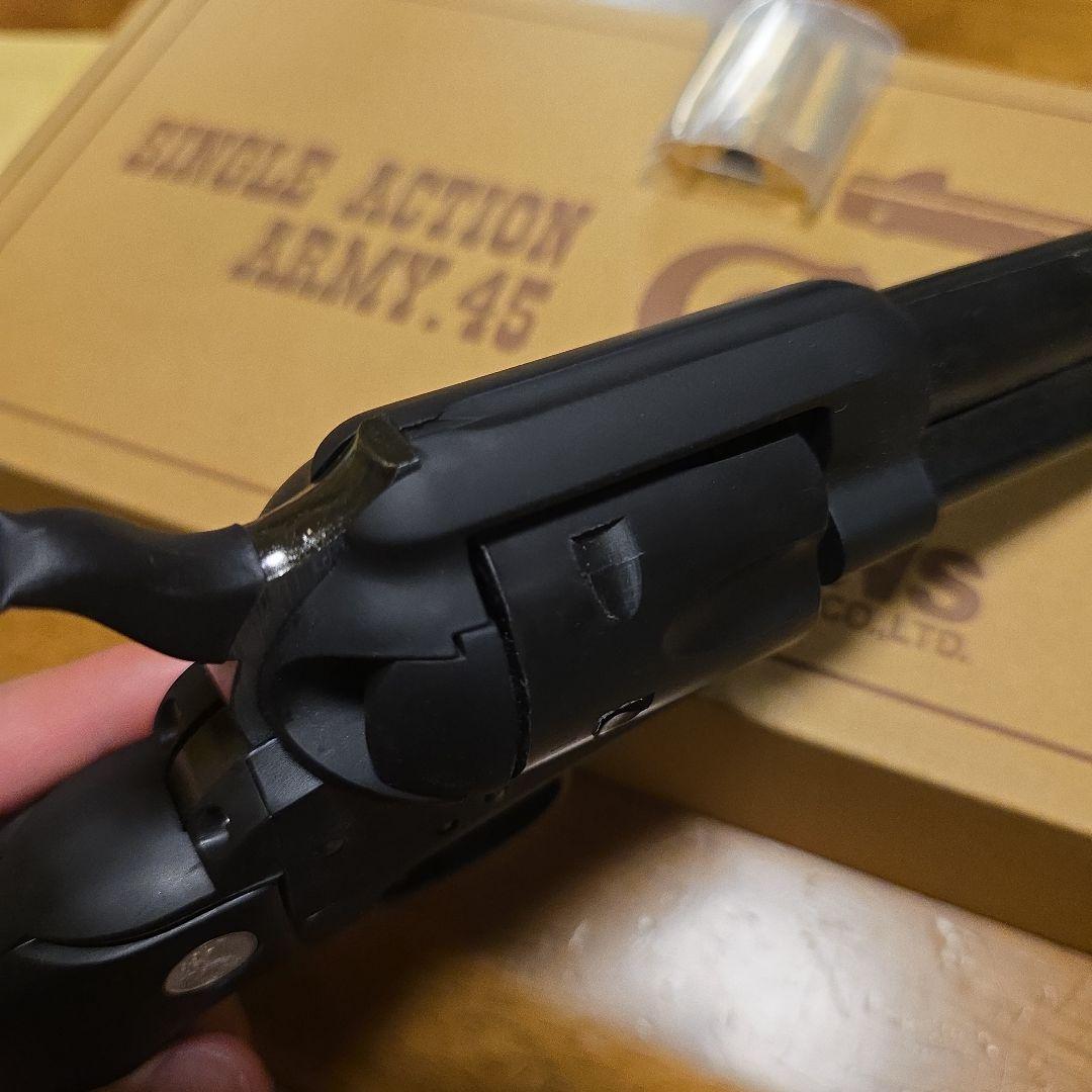 シングルアクションアーミー　シビリアン　ラバーモデル　モデルガン