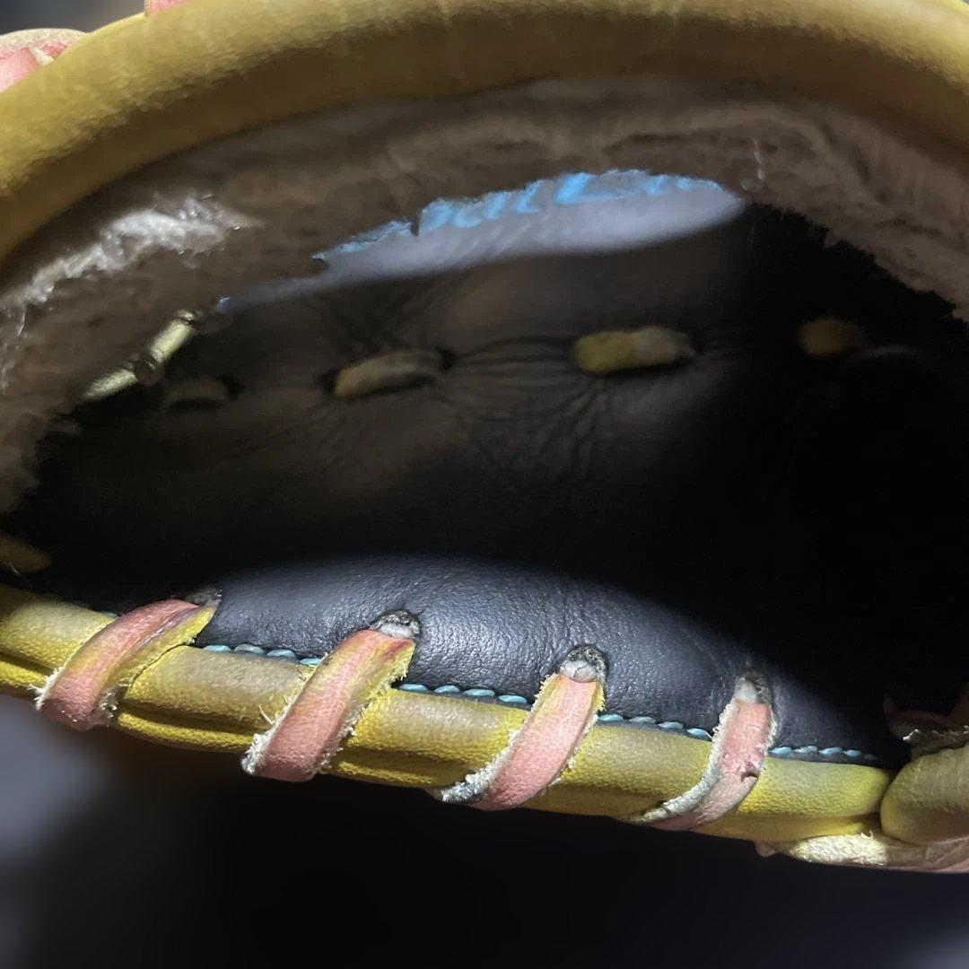 C*L様 ミズノグローバルエリートダイバーシティブルー軟式グローブ