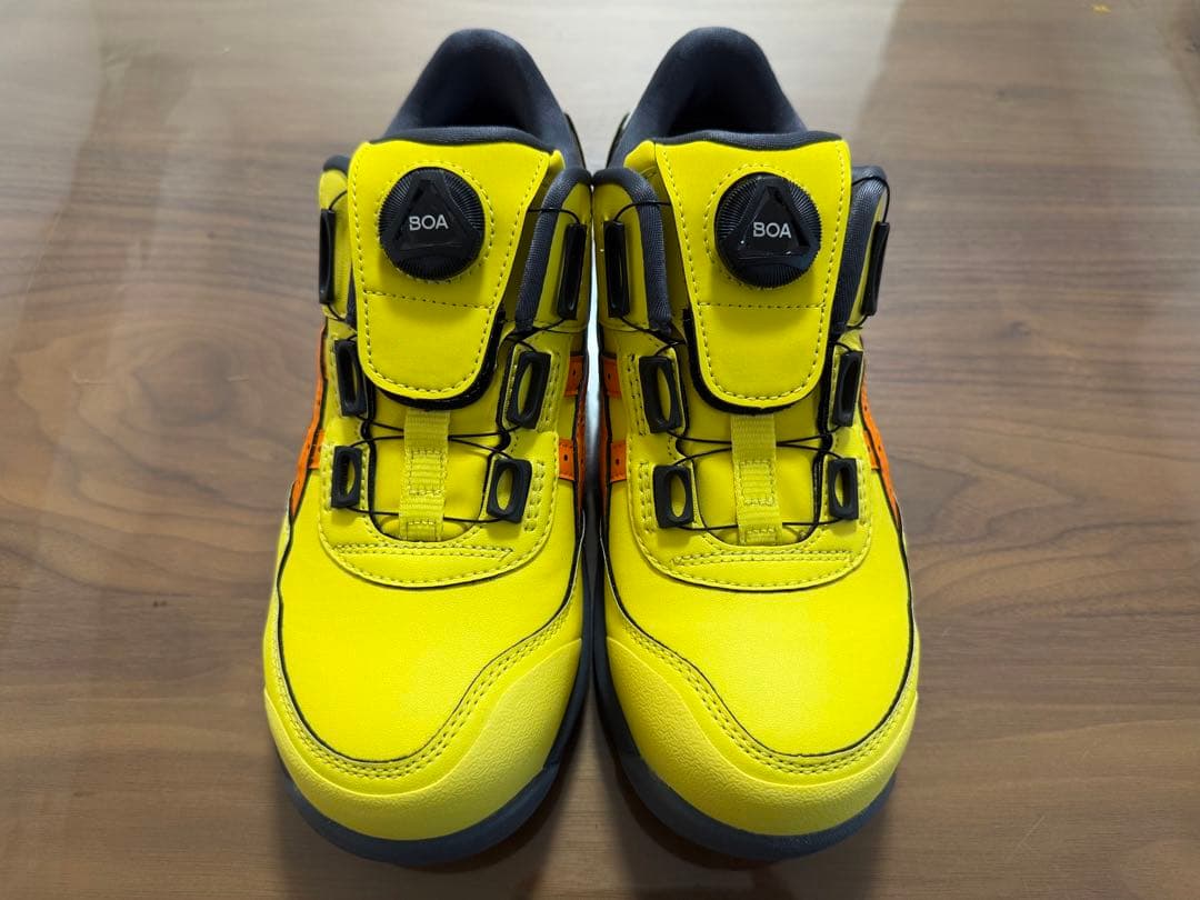 asics アシックス 安全靴 ウィンジョブ CP306 イエロー 22.5