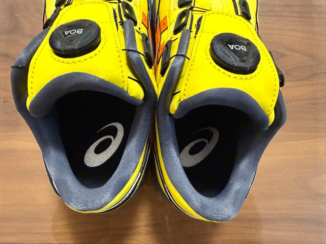 asics アシックス 安全靴 ウィンジョブ CP306 イエロー 22.5