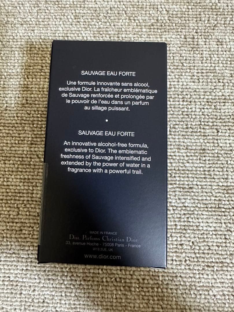 【新品未使用】ディオール　ソヴァージュ　オーフォルト60ml