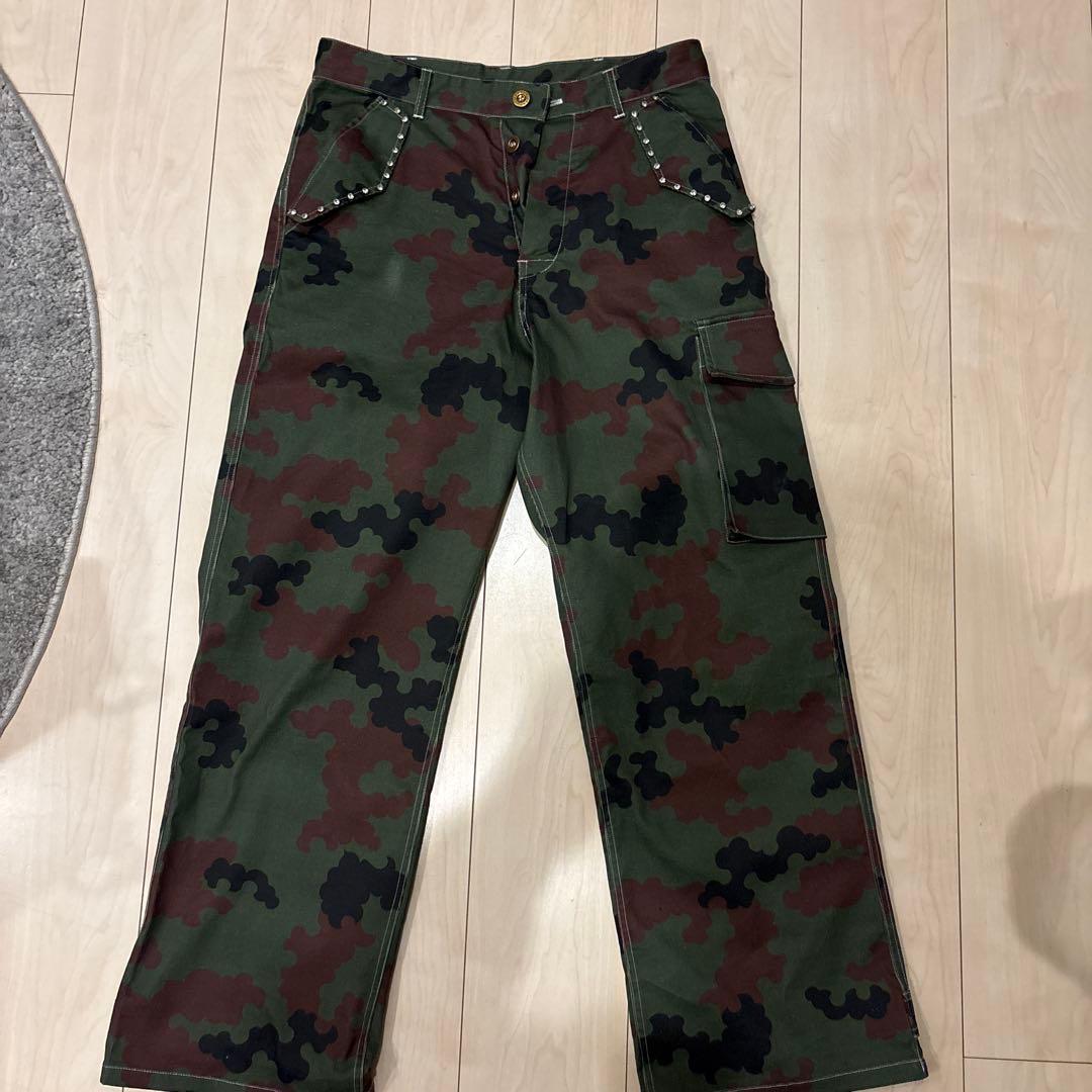 パンツ LONER CLOUDY CAMO CARGO PANTS