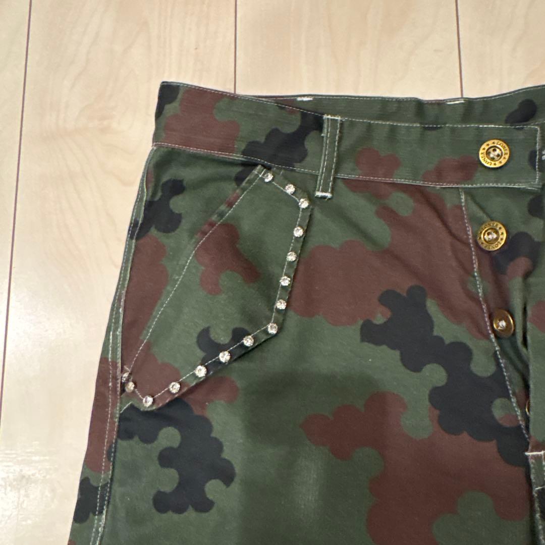 パンツ LONER CLOUDY CAMO CARGO PANTS