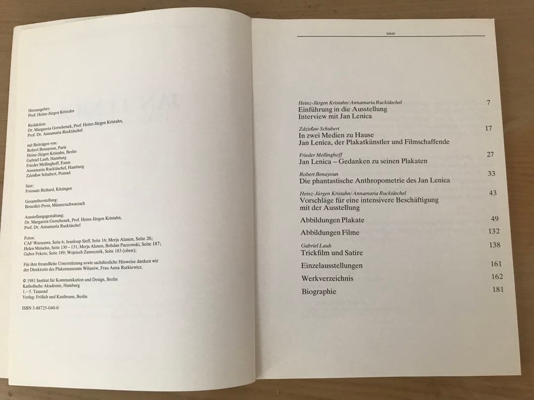 アート・デザイン・音楽 JAN LENICA: Plakat & Film
