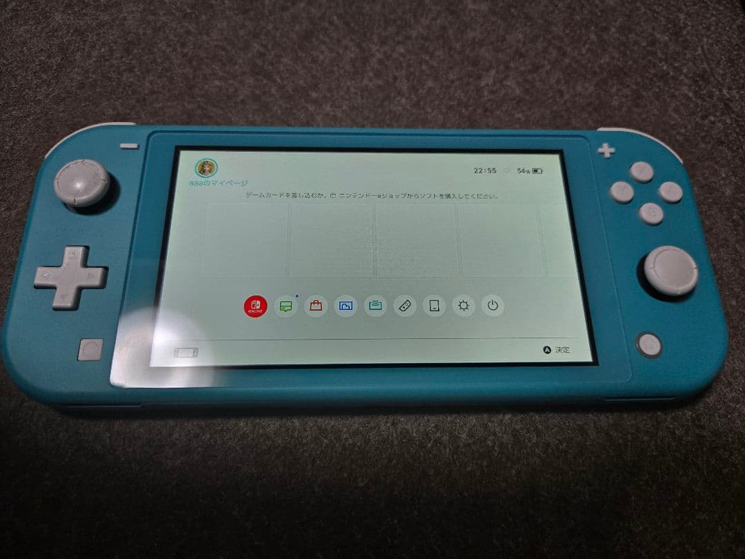 Nintendo Switch LITE ターコイズ 動作確認済み