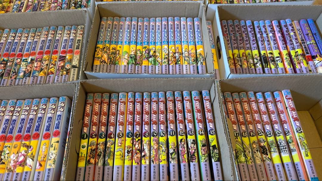 ジョジョの奇妙な冒険 1〜8部全巻+関連本