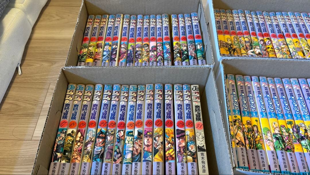 ジョジョの奇妙な冒険 1〜8部全巻+関連本