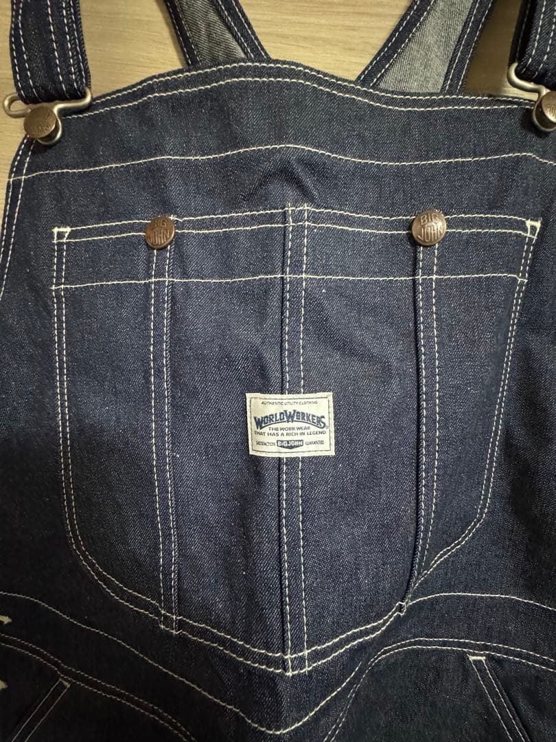 【値下げ中】WORLD WORKERS/OVERALLS/オーバーオール
